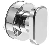 INOOMP Tirador Tacto Cómodo de Plata Elegante Adecuado Diseño y Autoadhesivo en Abs Color Cajón Ventana para Muebles y Puertas Cocina