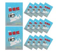 INOOMP Toallitas Limpiadoras de Lentes para Cámara y Microscopio, Papel Óptico sin Pelusas, 50 Hojas Individuales para Limpieza Profesional en Viajes y Laboratorio