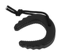 INOOMP Tope de Puerta C Tipo Negro para Seguridad contra Incendios, Cuña de Puerta de Emergencia Resistente, Equipo de Seguridad para Rutas de Escape y Alarma Portátil Antiatrapamiento