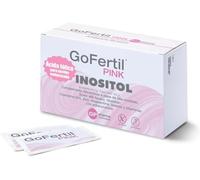Inositol Ácido Fólico - myo inositol por embarazo y concebir, GoFertil® Pink inositol sobre. Mejorar Fertilidad mujer. Elimina infertilidad femenina y el síndrome de ovario poliquístico