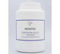 Inositol en polvo 100% Puro Power Natural Life | Myo-Inositol Sin Aditivos, ni Añadidos | Metabolismo Insulina Glucosa | Función Hepática | Envase de 1 kg