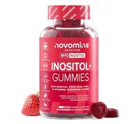 Inositol Myo & D-Chiro 40:10 | 60 PCOS Gominolas | Vegano | Novomins