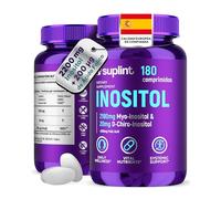 Inositol Myo & D-Chiro (Comprimidos) con Ácido Fólico - 2200 mg por Porción - Apoyo al Ciclo y Equilibrio Hormonal - 180 Comprimidos Veganos - Alta Biodisponibilidad - Suplemento Certificado GMP