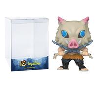 Inosuke Hashibir a: P o p ! Animation Vinyl Figurine Bundle with 1 Compatible 'ToysDiva' Graphic Protector (870 - 49011 - B)