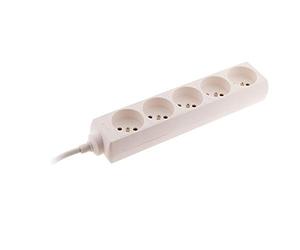 Inotech - Bloques, gimp ho5 v vf - 3 en - 1 metro bloque del cuchillo, 5 conexiones, 16a, blanco