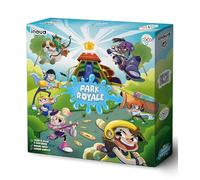 inoua Park Royale Juego de Mesa Familiar Estratégico y Competitivo para 2 a 6 Jugadores | Tablero de Doble Cara con Armas, Armaduras y Consumibles | Batallas en el Parque | +8 Años