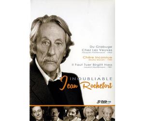 Inoubliable Jean Rochefort : Du grabuge chez les veuves + Chère inconnue + Il faut tuer Birgitt Haas [Francia] [DVD]