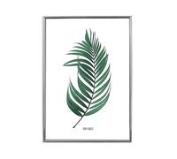 Inov8 Framing Marco de fotos chapado en plata resistente al deslustre, diseño de borde fino para fotos A4 (29 x 21 cm)