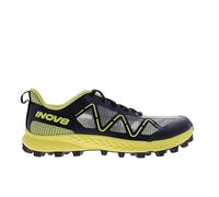 INOV8 Mudtalon Speed Trail Running - Tenis para Hombre, Negro/Amarillo, 45.5 EU
