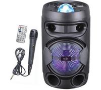 INOVALLEY KA02 Bowl- Altavoz Luces Bluetooth 400W - Función Karaoke - Blvd