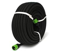 Inovey 100Ft Jardín Césped Poroso Empapador Manguera Agua Riego Tubería Goteo Herramienta