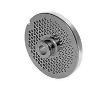 Inox - Disco perforado con buje Talla 22 - 3,5 mm orificio - para picar carne tamaño 22