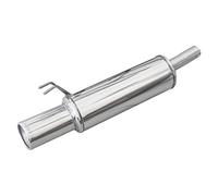 InoXcar 100% Inox Escape deportivo compatible con Fiat Bravo 2.0 20v HGT 102mm