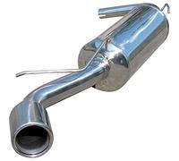 InoXcar 100% Inox Escape deportivo compatible con Fiat Seicento 0.9/1.1 Sporting 1998-80mm