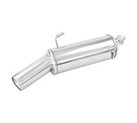 InoXcar 100% Inox Escape deportivo compatible con Peugeot 206 1.4 (75CV) 2001-102mm