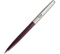 Inoxcrom Clásico Bolígrafo B77 Classic con cuerpo en color Burdeos lacado brillante y capuchón cromado. Presentado en caja transparente