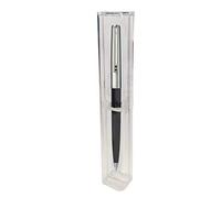 Inoxcrom Clásico Bolígrafo B77 Classic con cuerpo en color Negro lacado brillante y capuchón cromado. Presentado en caja transparente