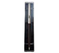 Inoxcrom Clásico Bolígrafo B77 Classic con cuerpo en color Negro lacado brillante y capuchón cromado