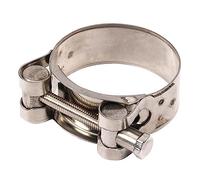 Inoxidable Abrazadera Clip Tubo Acero,Abrazaderas Turbo De Acero Inoxidable Abrazadera De Tubo De Escape Abrazadera De Escape De Motocicleta De Acero Inoxidable (32-35mm)