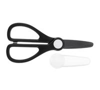Inoxidable Tijeras Negro Multiusos y Acero de Cocina Jardinería | Corte Preciso Hojas Afiladas, Diseño Antideslizante, Resistente al Óxido, para Adultos