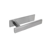 INOXLM - Toallero para papel higiénico de baño, adhesivo para baño, soporte para rollo de papel higiénico, sin agujeros, portarrollos de papel higiénico (porta papel higiénico, acero inoxidable)