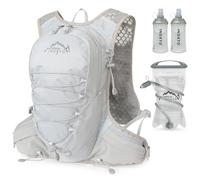 INOXTO Mochila Hidratacion,con Una Bolsa De Agua De 1,5 litros, La Mochila De La Bolsa De Agua Es Adecuada para Trotar, Andar En Bicicleta,MontañIsmo Hombres Y Mujeres De (Gris, Estándar)