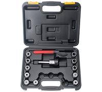 INPANOLS MT2 ER32 - Juego de portabrocas con 11 pinzas ER32, 1 soporte de vástago MT2 Bridgeport y 1 llave inglesa