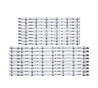 INPETS 18 Uds./1 Juego de Tiras LED for Samsung UE55JU6800 UE55JU6800K UE55JU6872 UE55JU6870 UE55JU6850 V5DR_550SCA_R0 550SCB_R0 BN96-38482A