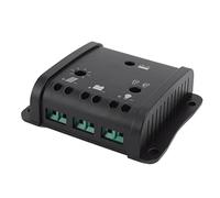 INPETS Controlador de Carga Solar 10A Controlador Solar Inteligente PWM Controlador de Carga Solar con luz indicadora LED Manual for de Suministro de energía / 4570