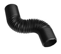 INPETS Durable 1m 80 mm Motor de automóviles for Manguera de Aire Flexible Tubería de admisión Tubo de Manguera Conjuntos en frío Tubería de reemplazo de la Manguera