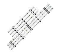 INPETS Tira de LED for iluminación Trasera Compatible for Samsung UE40J5200AW UE40J5200 V5DN-395SM0-R2 R3 BN96-37622A LM41-00355A 00121X 2015 SVS39.5 FCOM, 3 uds.