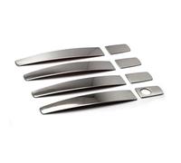 INPETS Tiradores Exteriores Coche Cubierta De Manija De Puerta De Coche Embellecedor Soporte Cromado Para Vauxhall Para Opel Para Astra Para Antara Para Zafira Para Insignia Manilla Puerta Lateral