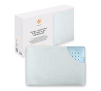 Inphysio ClimaConfort Ice Pillow - Almohada de Espuma viscoelástica con Gel refrescante - Almohada ergonómica - Innovadora Funda de Almohada de Tela Ice - para Dormir de Lado y Boca Arriba - Blanco