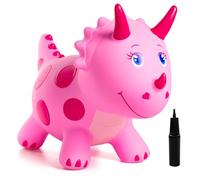 INPODAK Animal Saltarín,Salta Dinosaurio,Animal de Salto,Caballo Saltarín,Salta Animales Hinchable para Niños Salta,Regalos de cumpleaños y Navidad saltarines para niños de 1 a 6 años