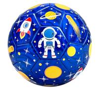 INPODAK Balón de fútbol tamaño 3,balón de fútbol para niños de 3 a 8 años,Balones de Futbol con Bomba Manual,Balones pequeños para Juegos en Interior,Exterior y jardín,Regalos Futbol niño