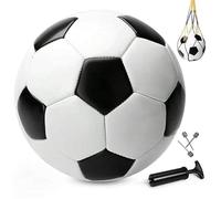 INPODAK Balón de fútbol tamaño 4,Futbol para niños de 6 a 12 años,Fútbol clásico,Balón Futbol Sala,Futbol para Entrenamiento y competición,Regalos de fútbol para niños