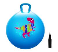 INPODAK Dinosaurio Pelotas Saltarinas para Niños,Bola Hopper de 18 Pulgadas,Pelota Saltarina con Asa,Pelotas Saltarinas Inflables,Space Hopper para Niños de 3 a 6 Años,Juguetes Saltarines para Ninos