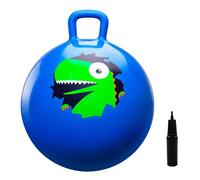 INPODAK Dinosaurio Pelotas Saltarinas para Niños,Bola Hopper de 18 Pulgadas,Pelota Saltarina con Asa,Pelotas Saltarinas Inflables,Space Hopper para Niños de 3 a 6 Años,Juguetes Saltarines para Ninos