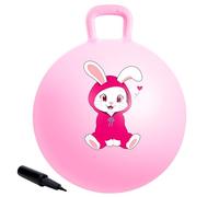 INPODAK Pelotas Saltarinas para Niños,Bola Hopper de 18 Pulgadas,Pelota Saltarina con Asa,Pelotas Saltarinas Inflables,Space Hopper para Niños de 3 a 6 Años,Juguetes Saltarines para Ninos