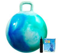 INPODAK Pelotas Saltarinas para Niños,Bola Hopper de 20 Pulgadas,Pelota Saltarina con Asa,Pelotas Saltarinas Inflables,Space Hopper para Niños de 5 a 9 Años,Juguetes Saltarines para Ninos