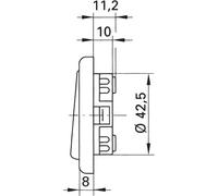 inprojal elektrosysteme Interruptores Braun 102564 1 unidad