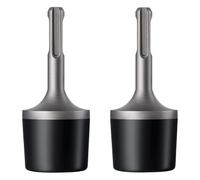 INREPRO Juego de 2 Martillo de goma vibrante Martillo de Potencia con Mango SDS PLUS Martillo perforador de goma con vástago para radiadores, plomería, colocación de azulejos
