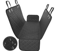 INRNT Funda Coche Perros Asiento Trasero para Volvo V60 2. Gen 2019 2020 2021 2022 2023 2024 2025, Antideslizante Protector Cubierta Asiento Coche Perro 600D Oxford Cushion,A/Black