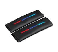 INRTBRAQ 2 Piezas Coche Almohadillas Cinturón, para BMW X1 X2 X3 X4 X5 X6 X7 i3 i3s IX Transpirable Comodidad Antideslizante Protección Coche Interior Accesorios