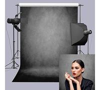 INRUI Fondo de fotografía de Retrato Gris Abstracto Retro Fondo de Accesorios de Estudio de fotografía Profesional (1,8x2,4 m)