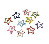 Ins Star/Bear/Bowtie/Horquilla cuadrada para mujer, lindo y dulce encanto, estética, accesorios para el cabello Y2K, pinza para el pelo para mujer, pinza para el pelo fino/grueso, metal