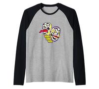 Insane Clown Posse | Mercancía Oficial de ICP | Payasos espeluznantes Camiseta Manga Raglan