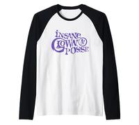 Insane Clown Posse | Producto Oficial de ICP | Logotipo de Stack Camiseta Manga Raglan