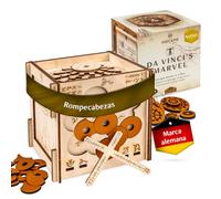 INSCAPE Da Vinci's Marvel - Caja rompecabezas de madera - Puzzle Box - Escape Room Juego para adultos y niños - Juegos de ajos para adultos - Puzzle de madera 3D - Cluebox - Juegos de pensamiento -