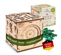 INSCAPE Maya´s Myths - Caja de rompecabezas, sala de escape en una caja, caja de pistas, cajas de rompecabezas de regalo para adultos con compartimentos ocultos, rompecabezas de sala de escape